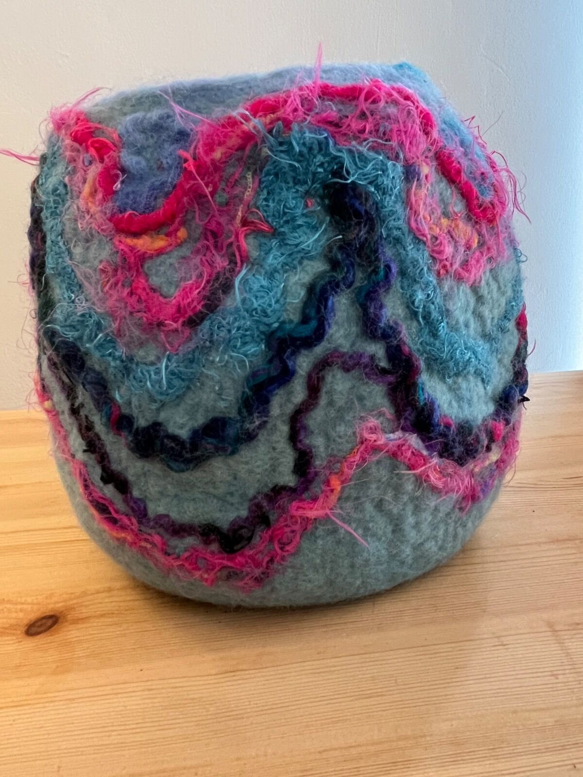 Felted planter