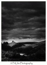 Auchindoun-Castle A black and white photograph of Auchindoun Castle, Dufftown, Moray, Scotland.