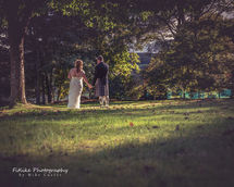 Fife-Lodge-Banff-Wedding-Photography-02 The bride and groom holding hands and chatting. Taken at Fife Lodge Hotel, Banff, Aberdeenshire by wedding photographer Fitlike Photography