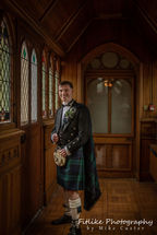 Glen-Mhor-Hotel-Inverness-Wedding-Photography-004 Groom posed in natural light at the chapel.