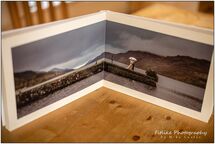 Inverness Wedding Photography-Loch Ness Wedding Photographers-007 Inverness Wedding Photography at Loch Ness, Taken with the Highland Club, Fort Augustus behind me. A Wedding Photograph Album by Graphistudio which is the Young Book with lay flat pages.