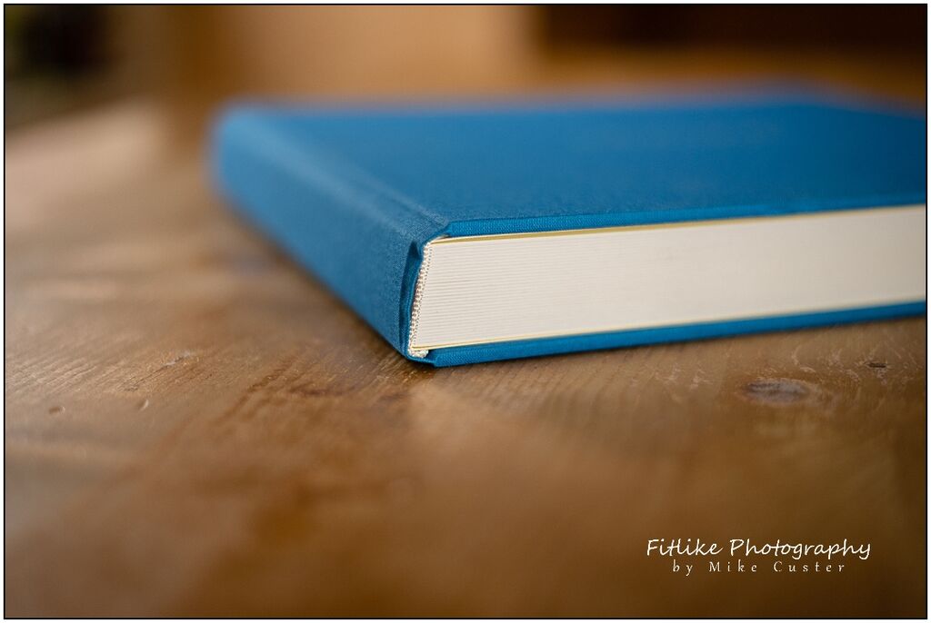 Wedding Photographers Perth. A wedding photo album by NPhoto showing the cover
