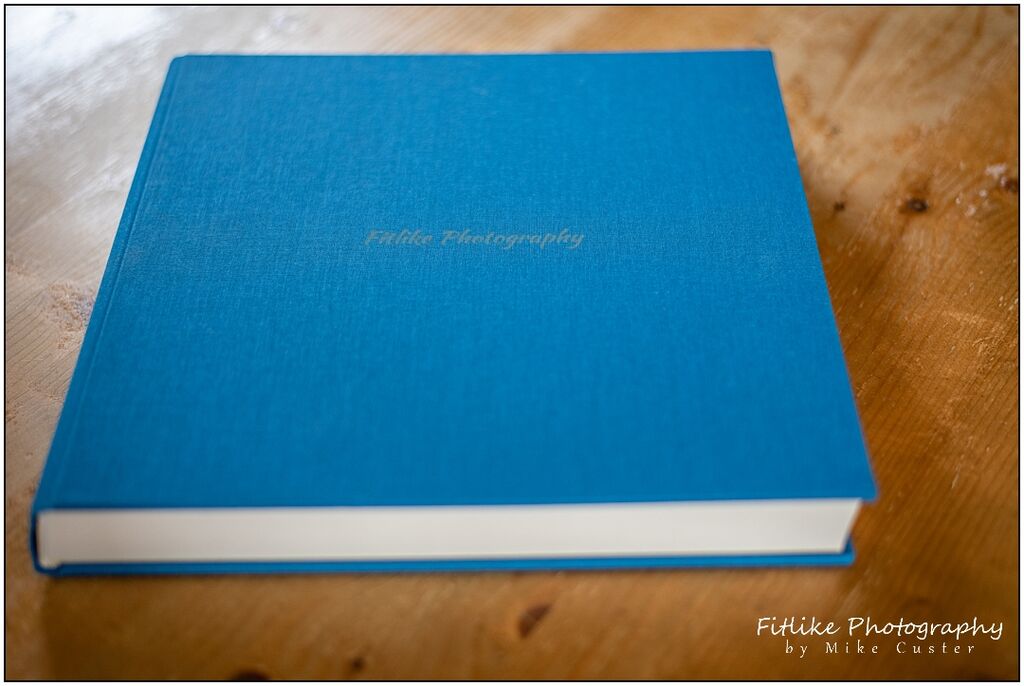 Wedding Photograph Album by NPhoto. Showing the cover. Perth Wedding Photographers