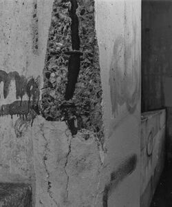 Crack under the bridge