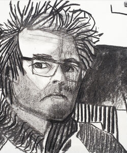 Self Portrait 4. Charcoal