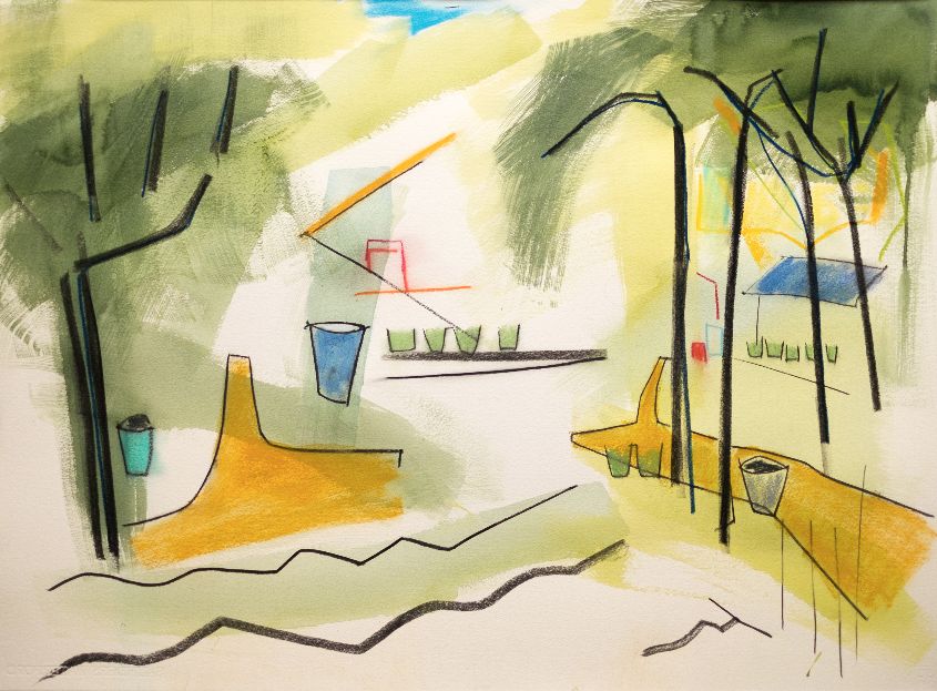Autumn Garden II