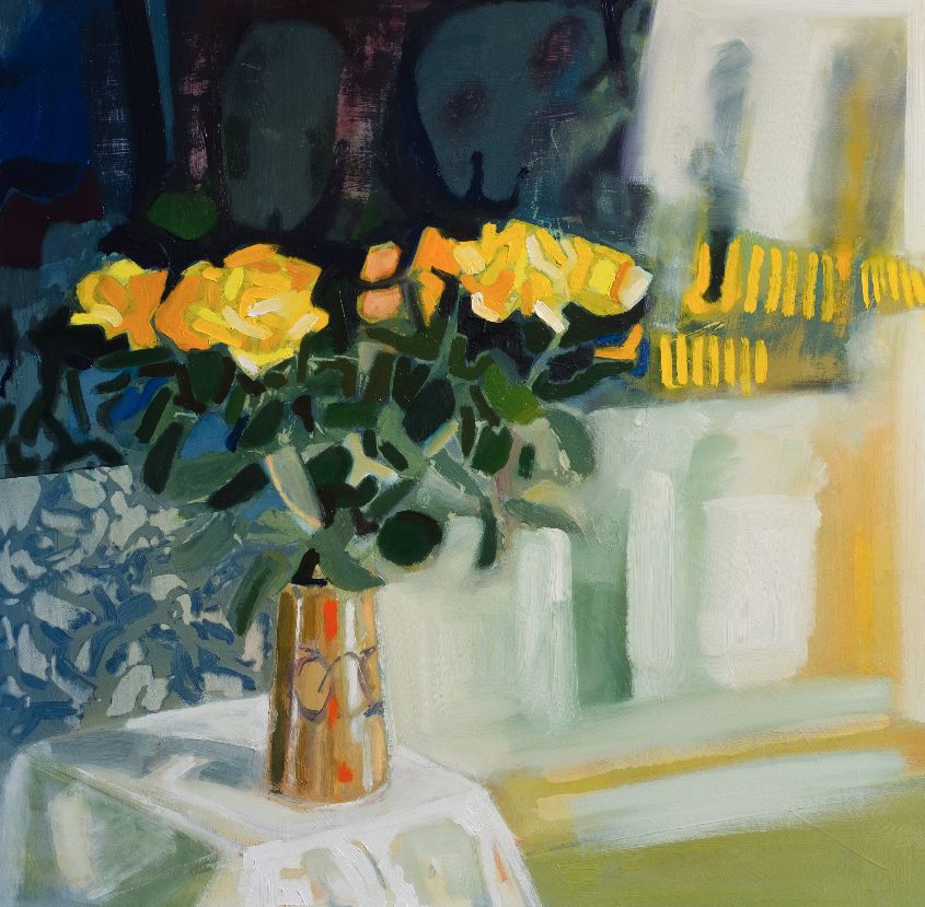 Yellow Roses in November