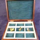 Cufflink-Box-Mahogany-Pyramid-Interior