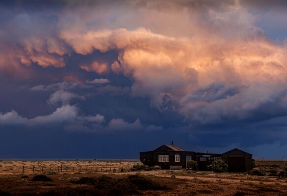 Stormy Dungeness Sunset