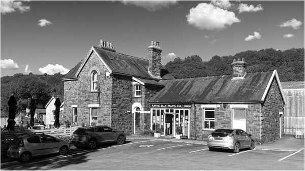 Print1 Mono 2nd - The Old Railway Station