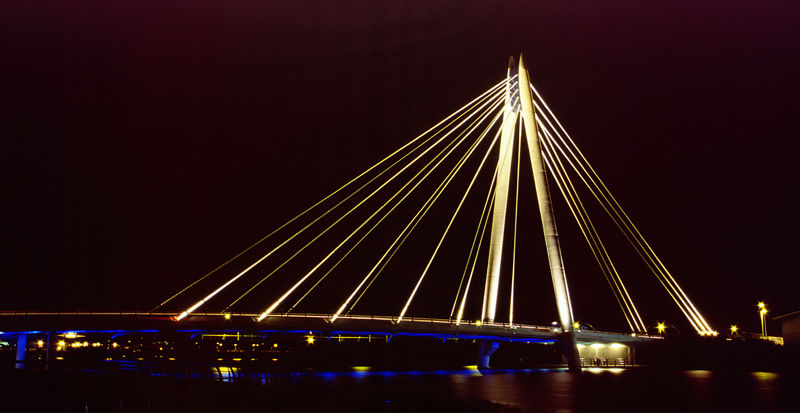 Southports millenium bridge