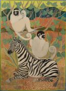 Lemurs and Zebra