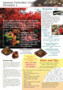 Japanese Embroidery Guild Newsletter