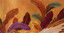 Coloured leaves