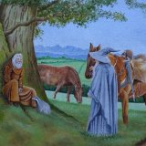 Gandalf meeting Radagast