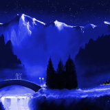 Rivendell under Stars