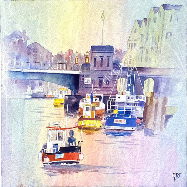Approaching the Bridge, Weymouth