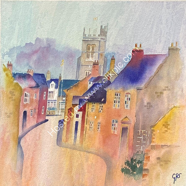 Down Towards the Square II, Beaminster