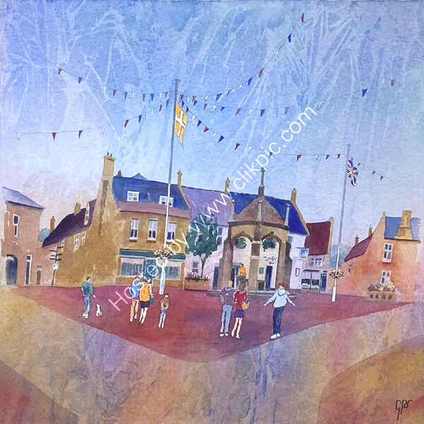 Flags and Bunting, Beaminster