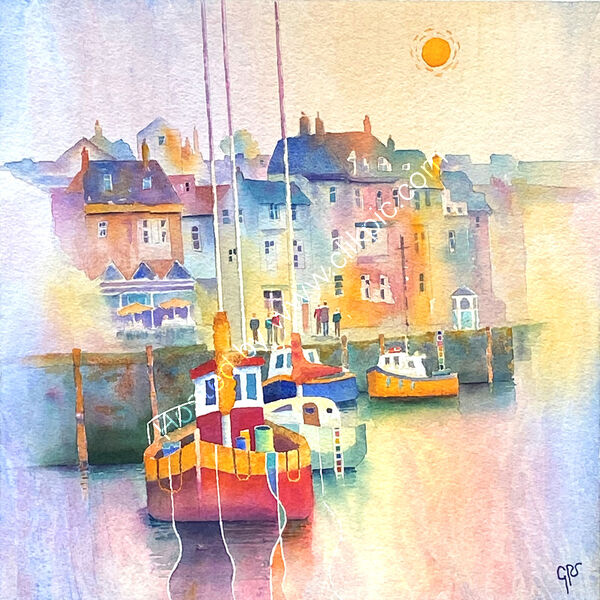 Quayside at Sundown, Weymouth