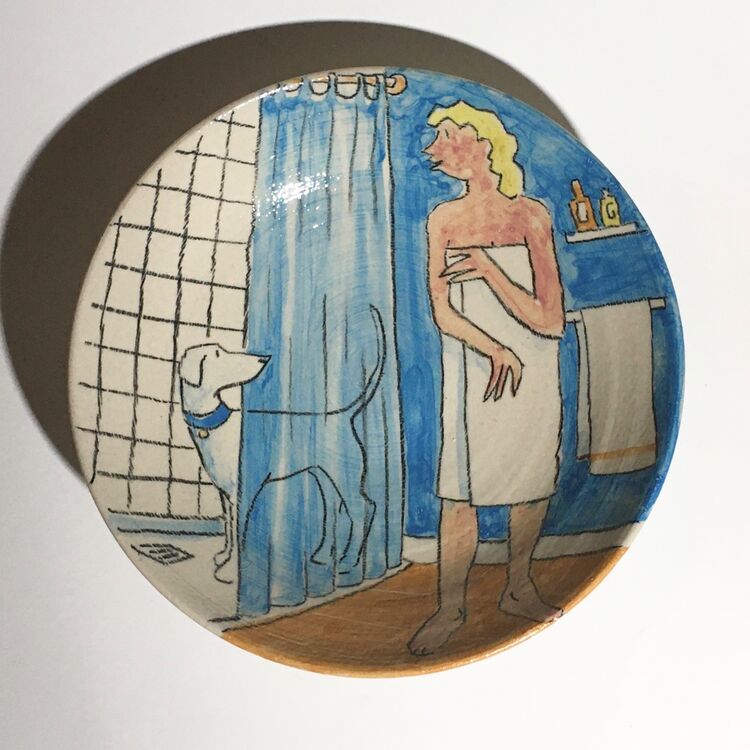 Company in the shower II