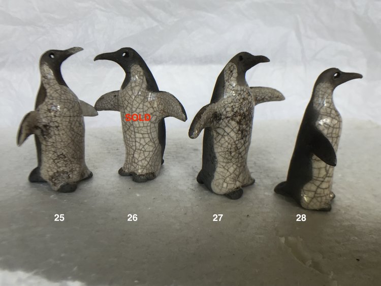 Penguins 25, 26, 27 & 28