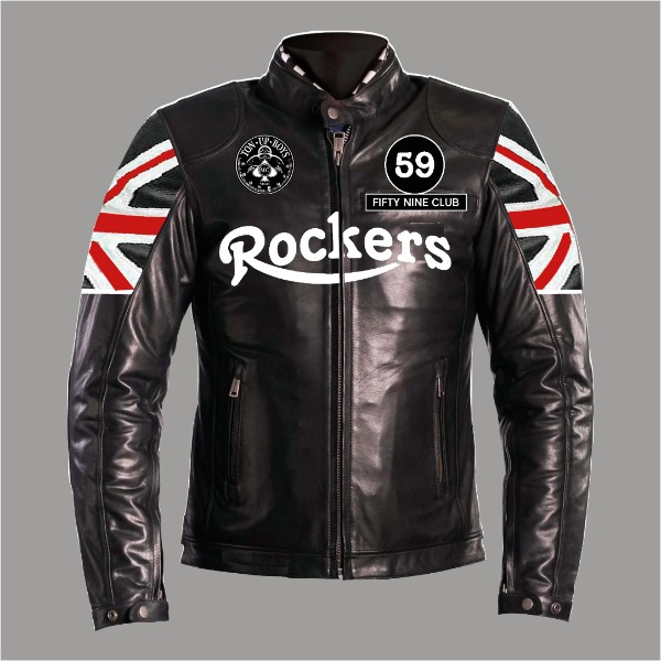 Classic Styled Black Leather Jacket