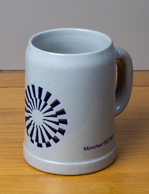 1972 Munich Olympics commemorative Stein.