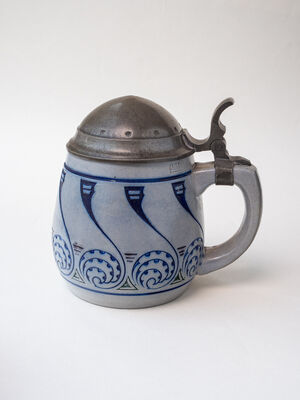 A stoneware Stein.