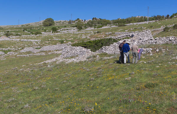Gargano. The 'spur' on 'heel' and 'toe' of Italy and mostly limestone.