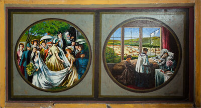 Decoration inside Chancel Rail.