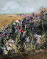 Hedgerow with Wild Flowers