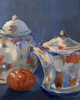 Ginger Jar & Teapot