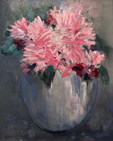 Pink Chrysanthemums