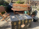 ANTIQUE STEAMER TRUNKS