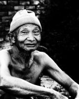 Portrait of a local chap, Sideman, Bali