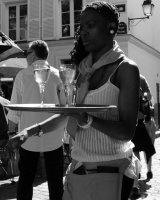 Waitress, Place du Tertre