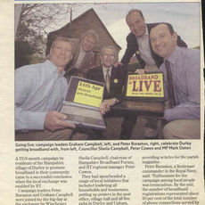 Durley gets Broadband 2004
