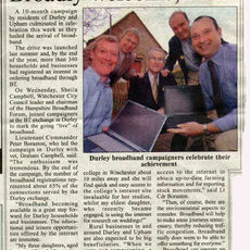 Durley gets Broadband 2004