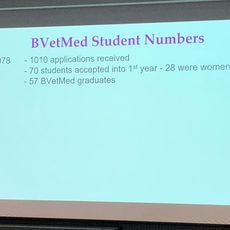 In 1976 I was one of 70 selected for a place!