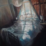 Interior - bedroom in the afternoon sun