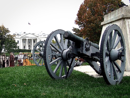 Guarding the White House