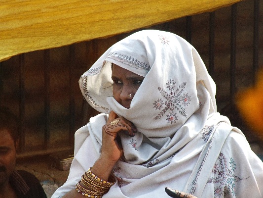 Portraitof an Indian Lady
