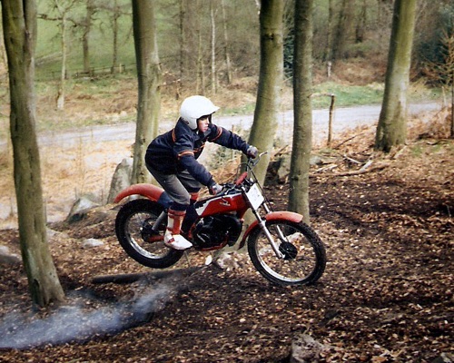 Young Trials rider