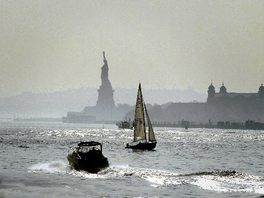 New York harbour