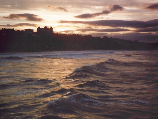Whitby sunset