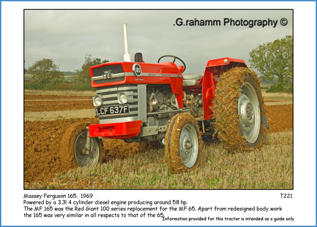 G Rahamm J Photography Massey Ferguson 165