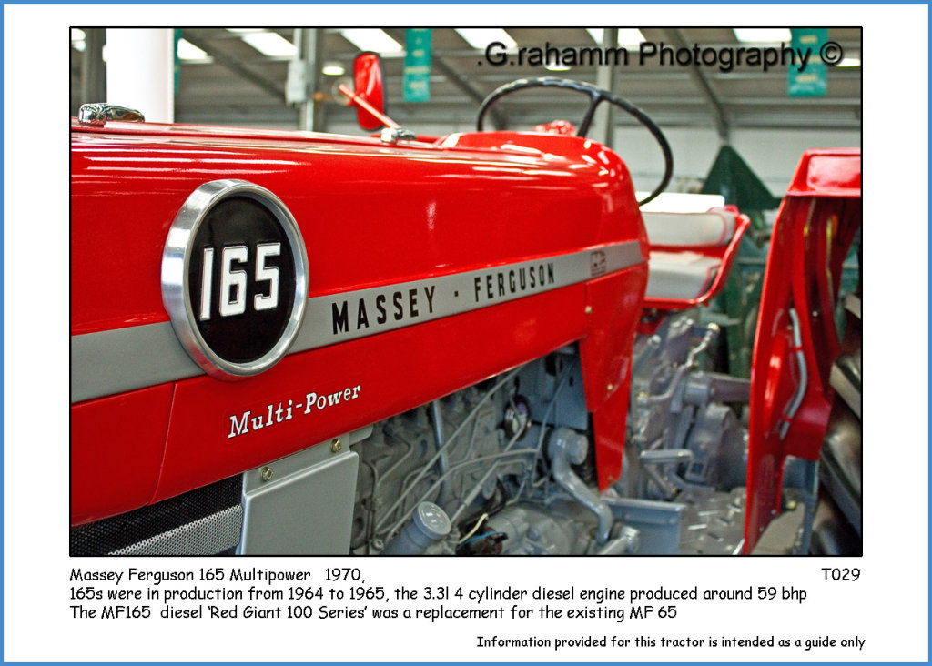 G Rahamm J Photography Massey Ferguson 165