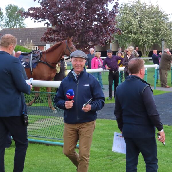 Luke Harvey in the paddock