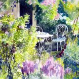 A Quiet Place - Watercolour and Card